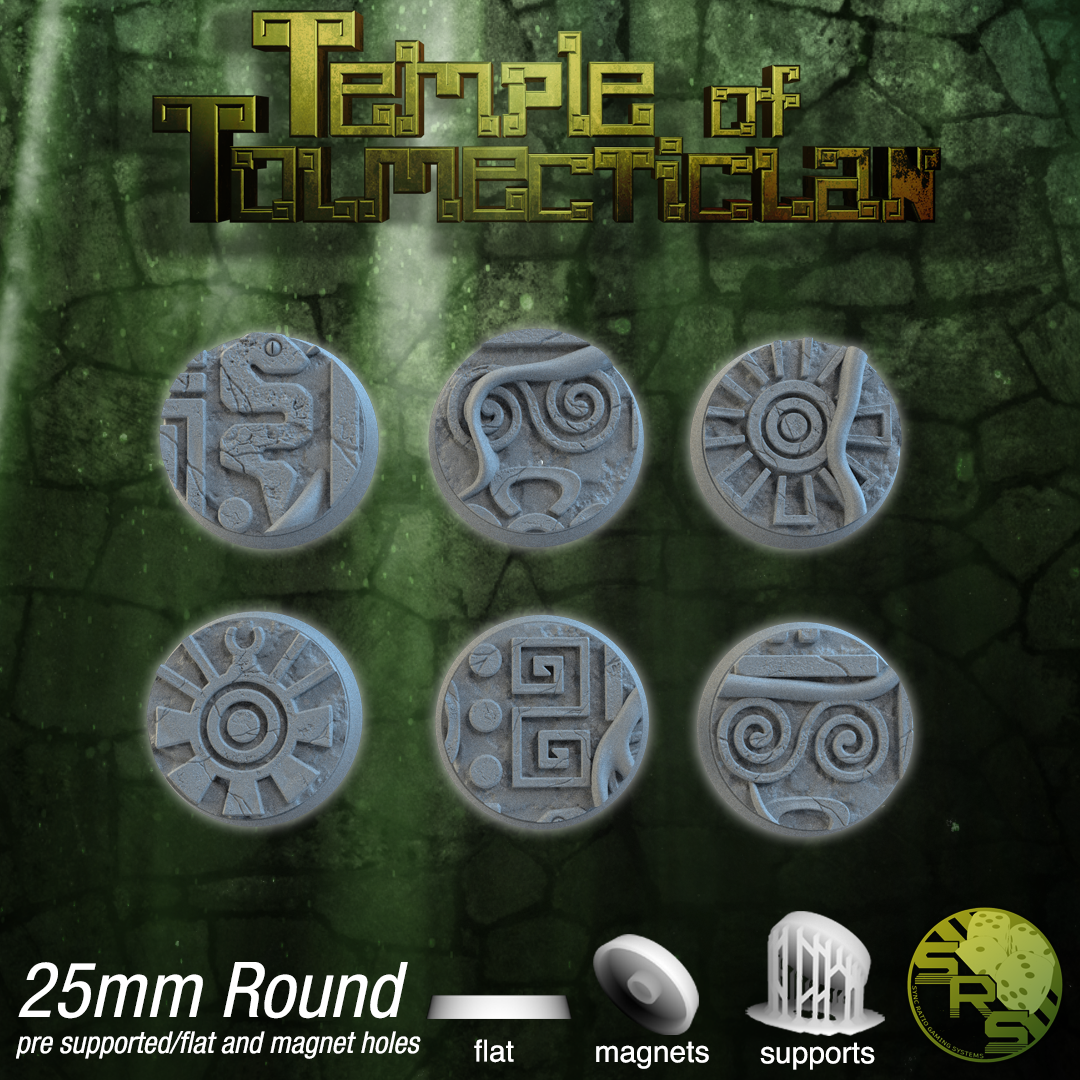 Basette 28 mm Tonde