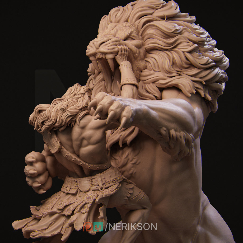 Heracles and the Nemean Lion