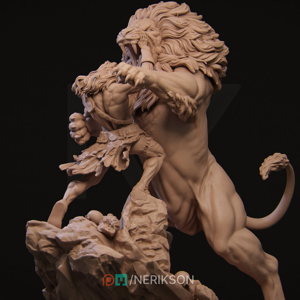 Heracles and the Nemean Lion