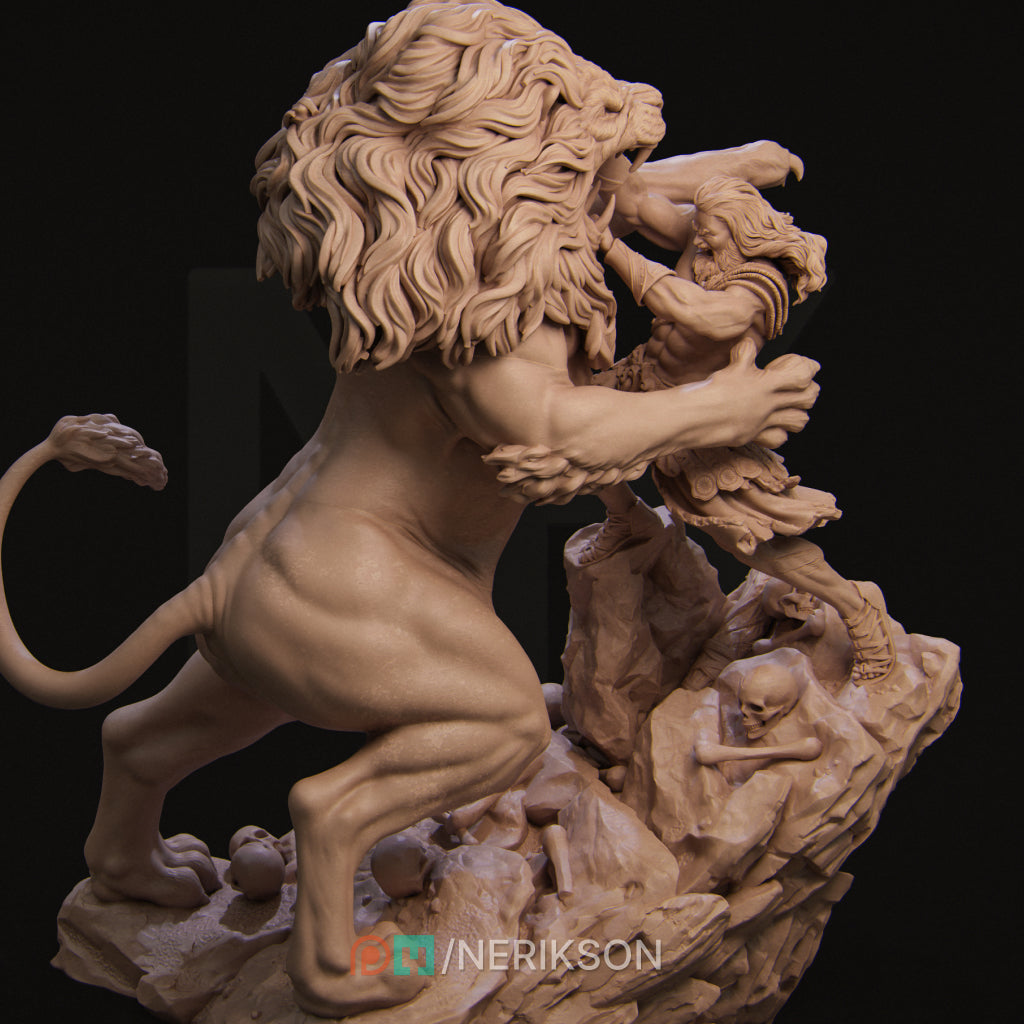 Heracles and the Nemean Lion