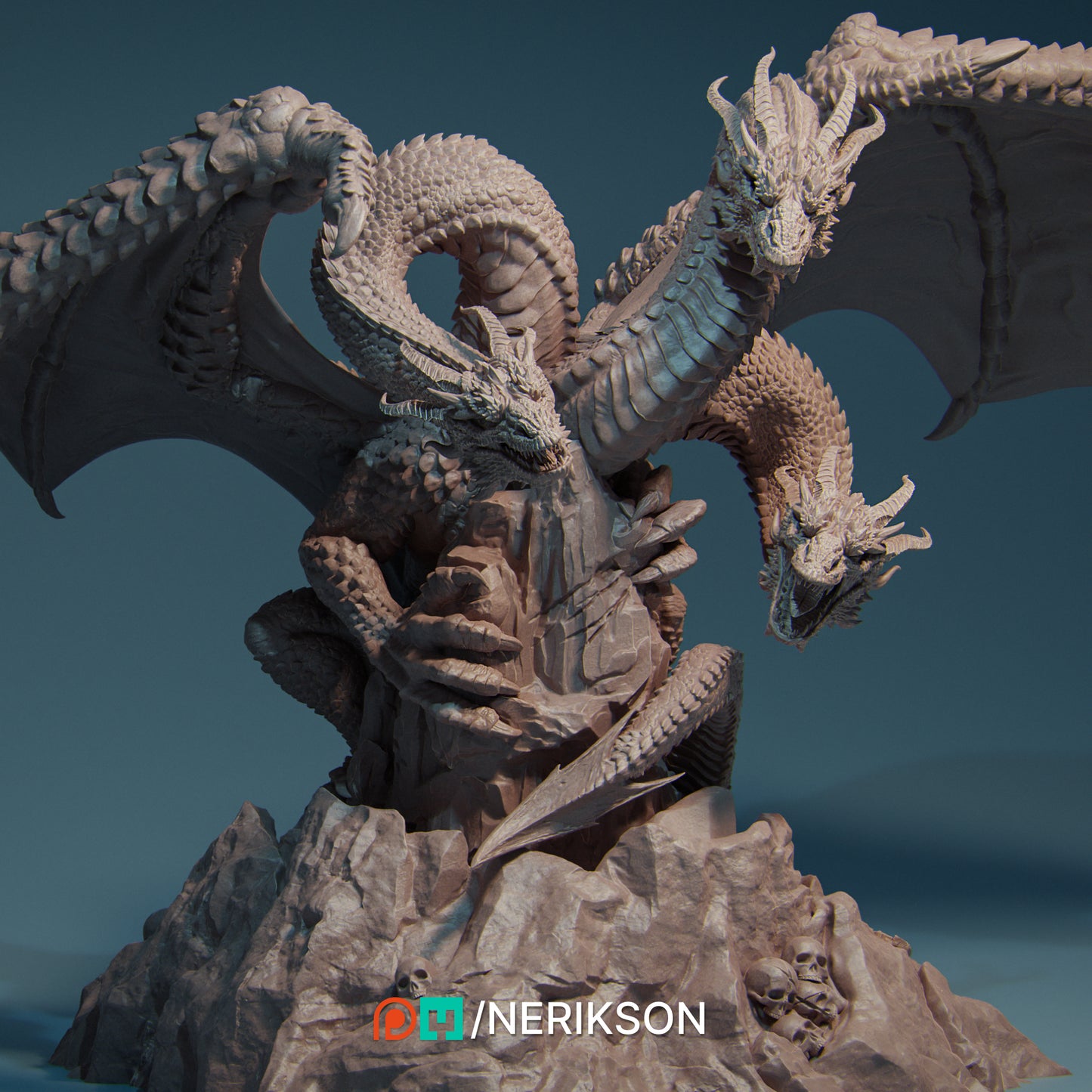 Smei, the Three Headed Dragon