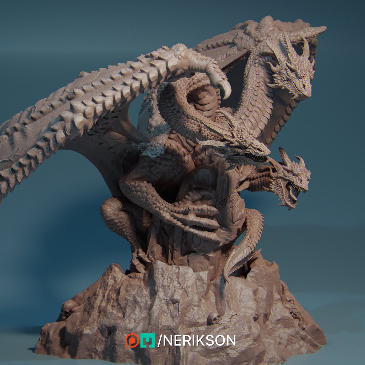 Smei, the Three Headed Dragon