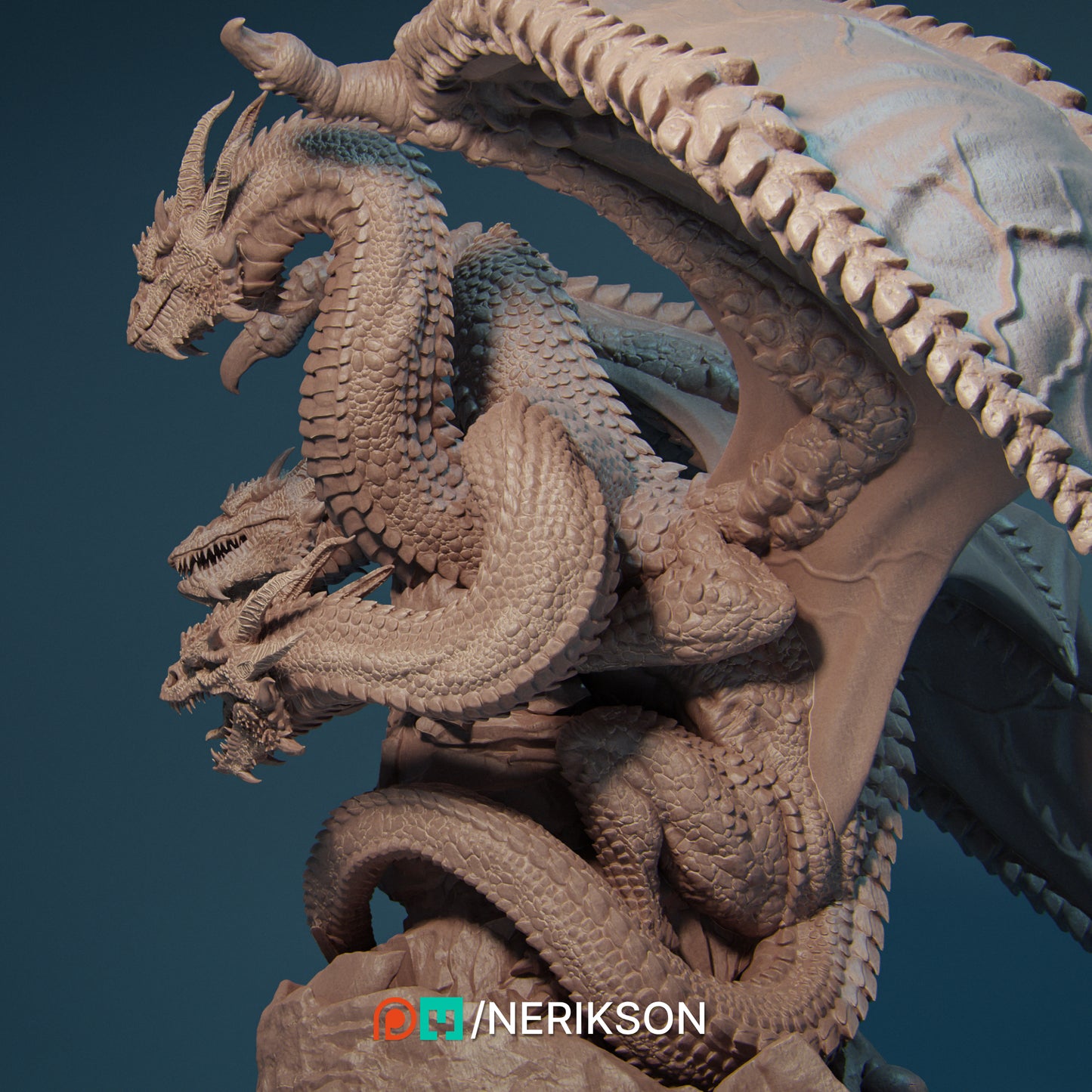 Smei, the Three Headed Dragon