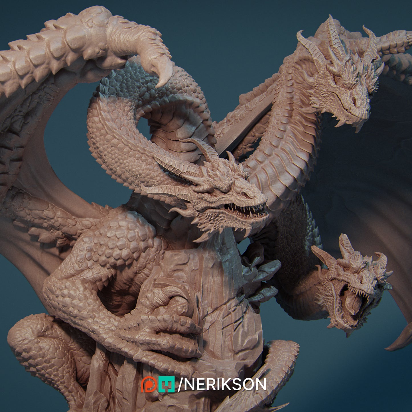 Smei, the Three Headed Dragon
