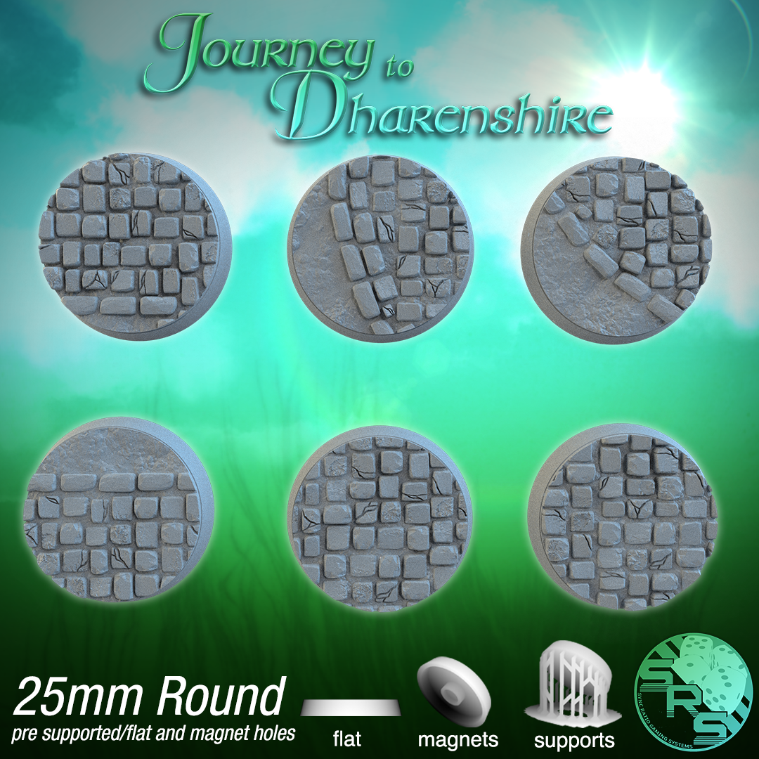 Basette 28 mm Tonde