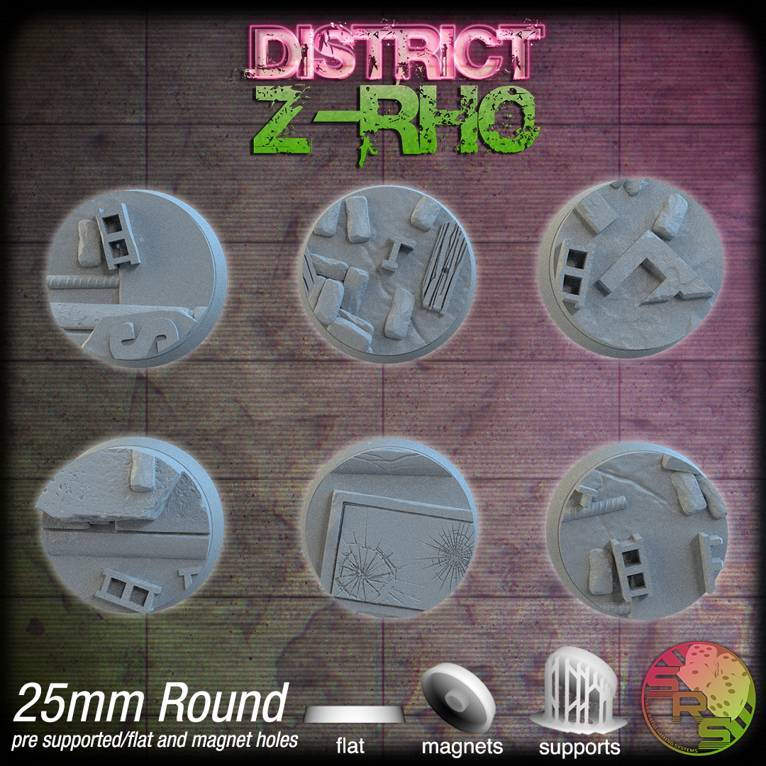 Basette 28 mm Tonde