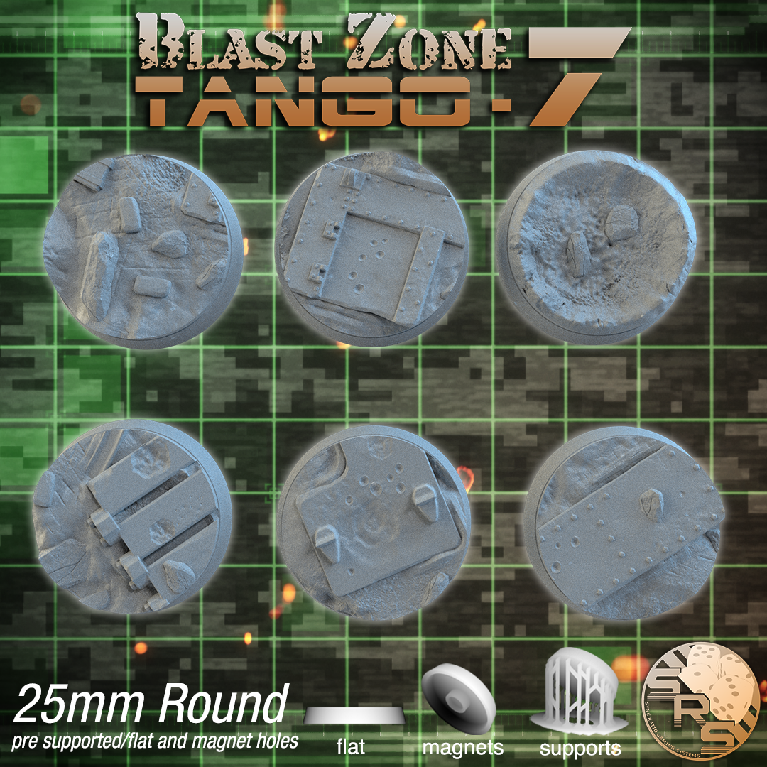 Basette 28 mm Tonde
