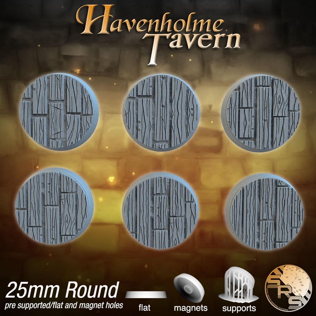 Basette 28 mm Tonde