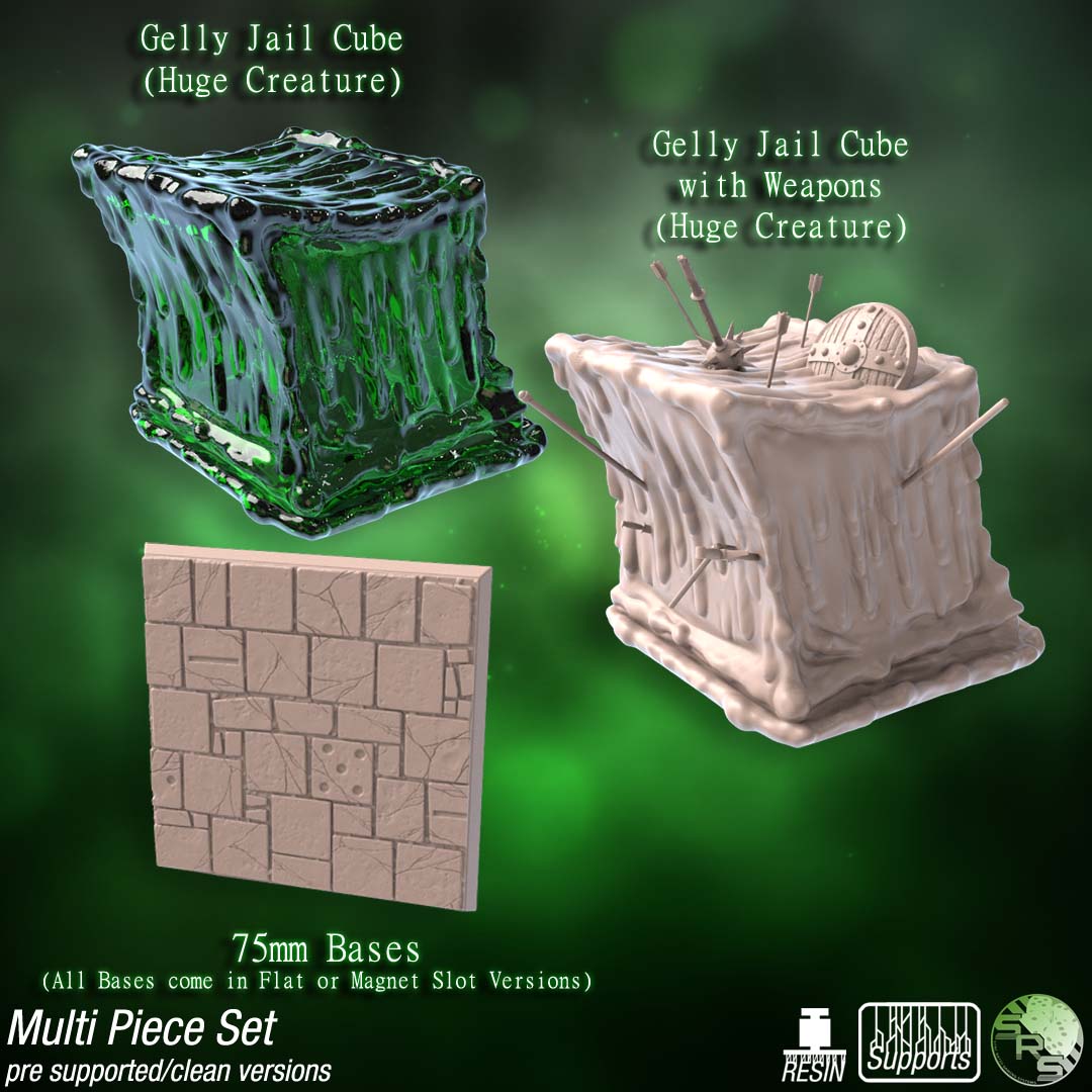 Gelly Jail Cube