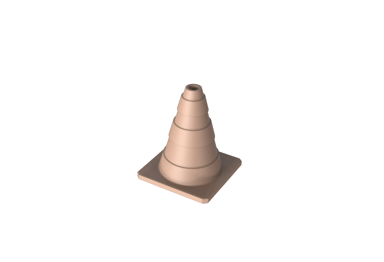Urban Ruins Traffic Cone