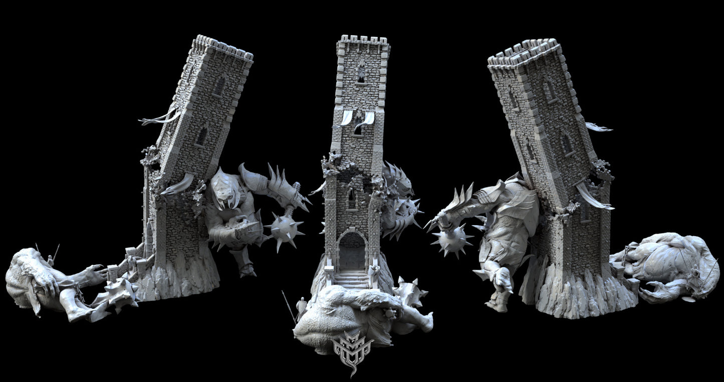 Troll Dice Tower