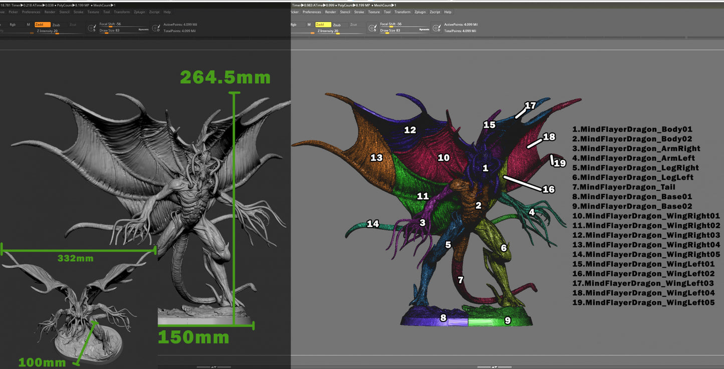 Mind Flayer Dragon