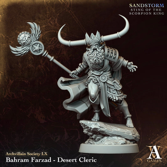 Baharam Farzad-Desert Cleric