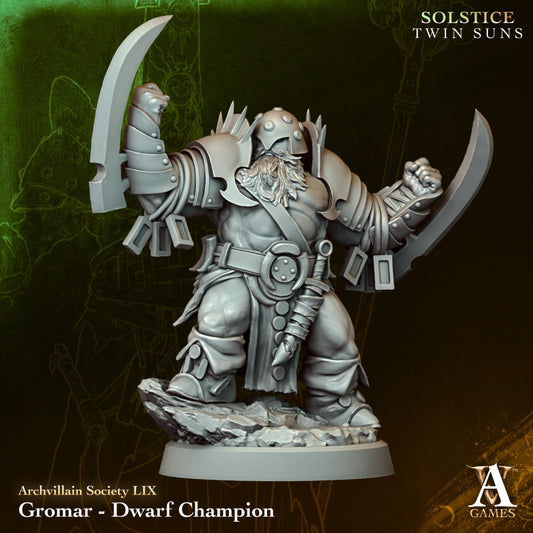 Gromar-Dwarf Champion