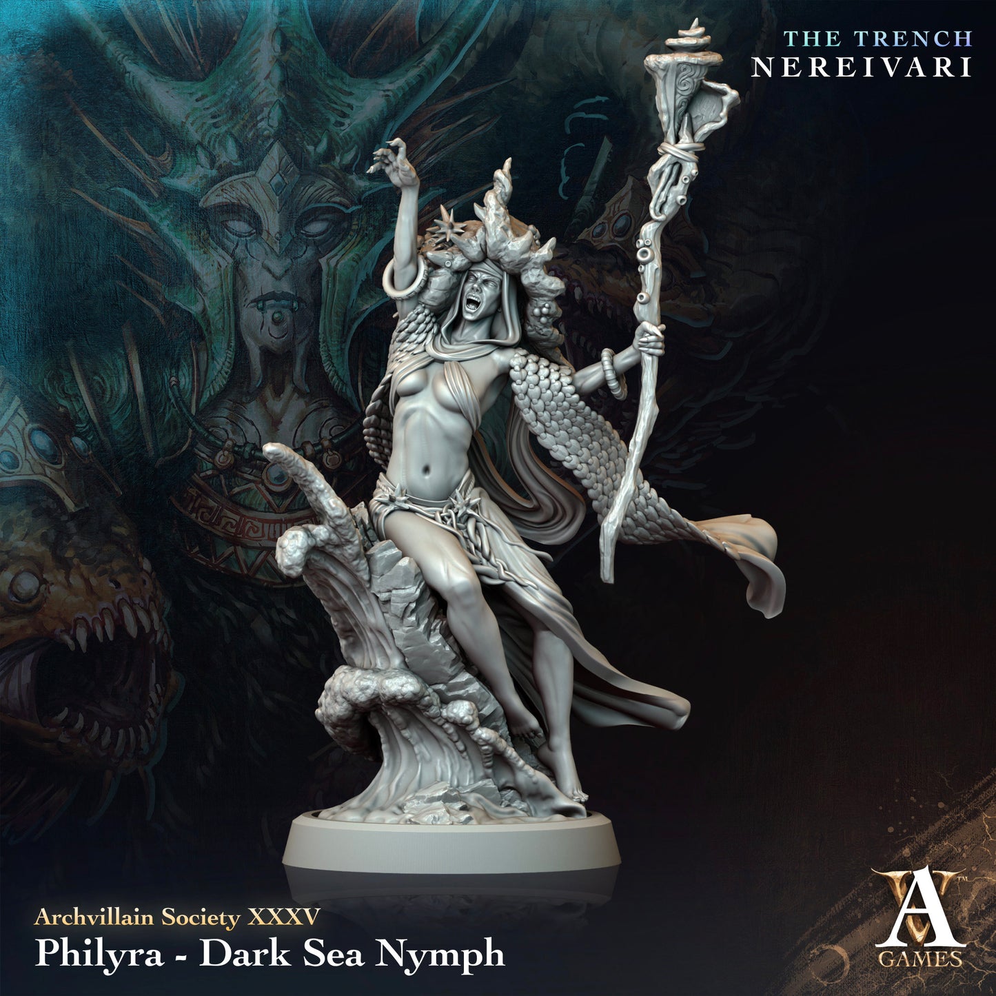 Phylra-Dark Sea Nymph