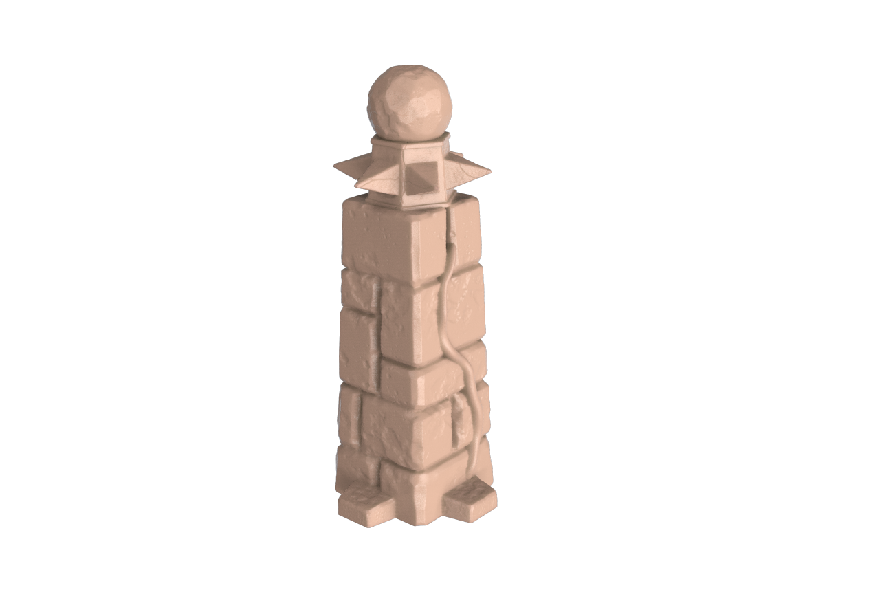 Aztec Small Pillar