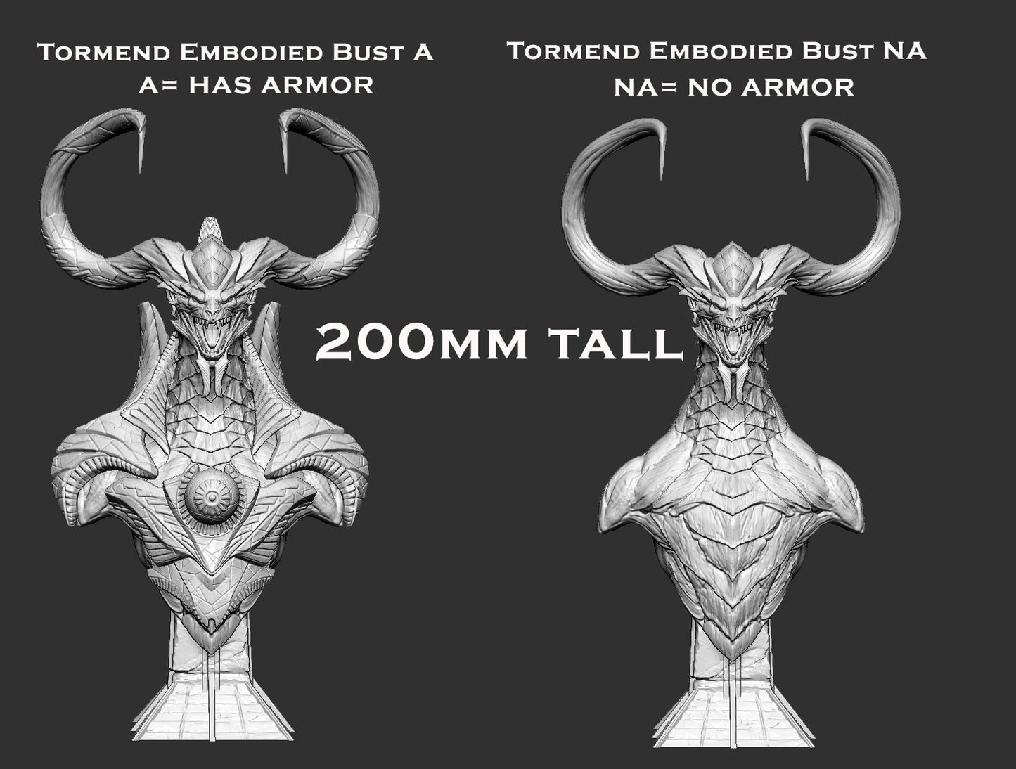 Torment Embodied Bust
